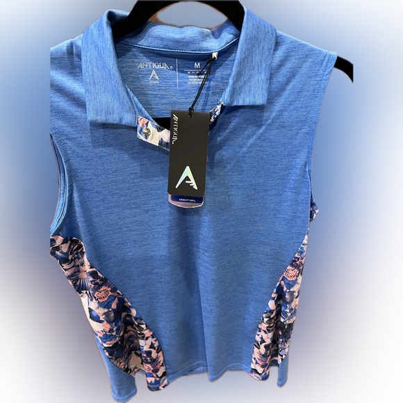 ANTIGUA GOLF Ladies’ “Darling” in Persian Heather/Floral, size M, NWT - Picture 3 of 10